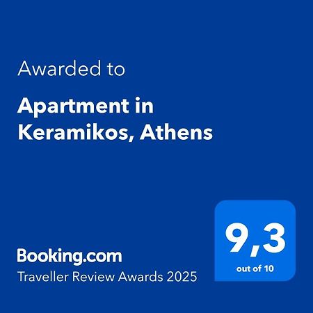 Apartment In Keramikos, Aten Exteriör bild